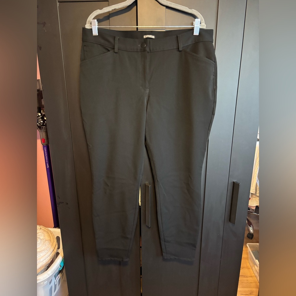 Express Black Skinny Jeans